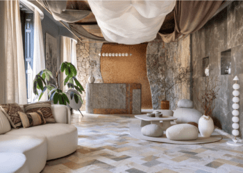 Espacio Piedra de Ibiza. Por U Interior Design. Casa Decor 2025. Amador Toril.
