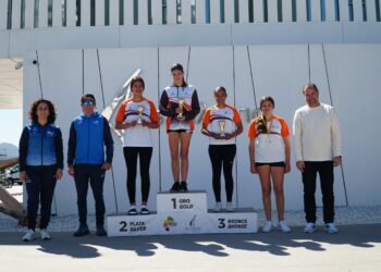 Algunos de los ganadores de la prueba.