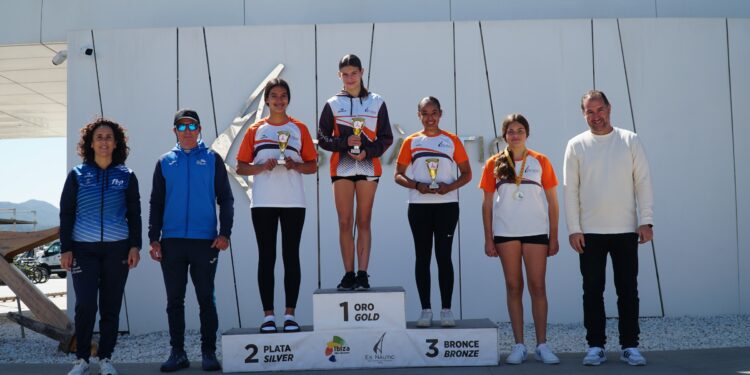 Algunos de los ganadores de la prueba.