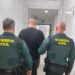 Imagen de archivo de un detenido por la Guardia Civil