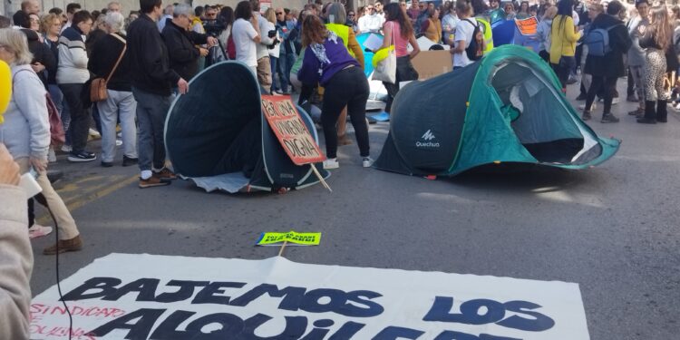 Manifestación el sábado en Ibiza por el precio de la vivienda.