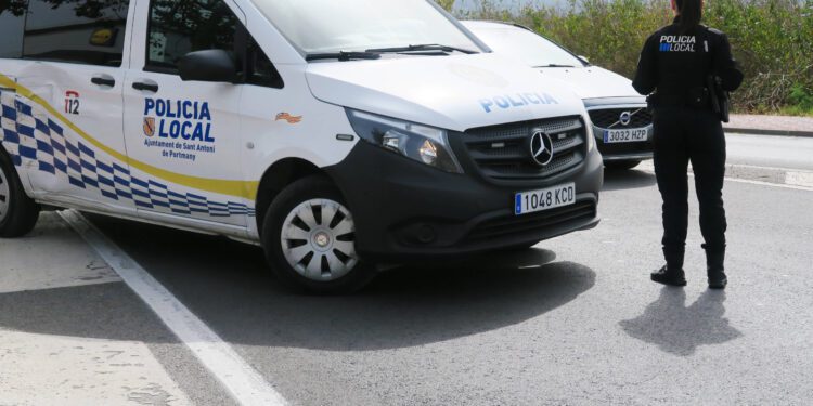 Policía de Sant Antoni, en una imagen de archivo. Foto: Ayto Sant Antoni