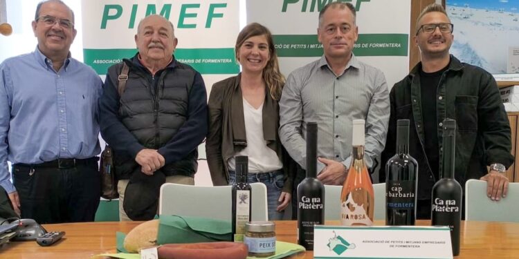 Presentación de la iniciativa "De Formentera amb molt de gust". Foto: Pimeef