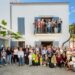 Foto de familia de las personas participantes en la Marató Fotogràfica Sant Josep és foto.