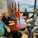 Reunión de representantes del Club Náutico con el alcalde de Ibiza, Rafa Triguero.