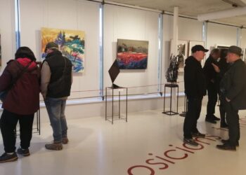 Imagen de archivo de una exposición anterior en el Centre Cultural de Jesús.