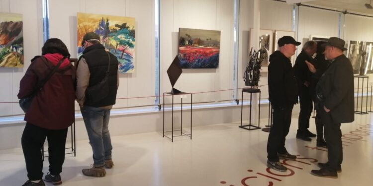 Imagen de archivo de una exposición anterior en el Centre Cultural de Jesús.