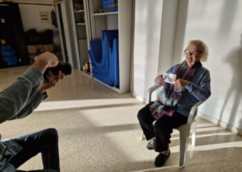 Una de las entrevistas que forman parte del proyecto 'Fotos amb història'