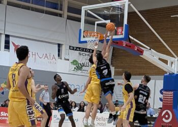 Los jugadores del Sant Antoni, en una imagen de archivo. Foto: Bàsquet Sant Antoni