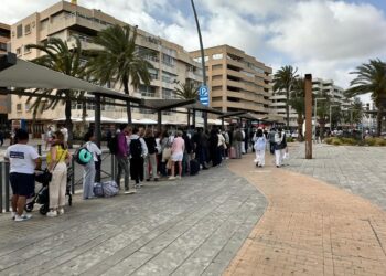 Turistas en Ibiza en 2025