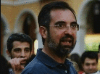 Pere Sampol, vicepresident del Govern de les Illes Balears (1999-2003) a una manifestació de l'Obra Cultural Balear.
FOTO Pau Cabot