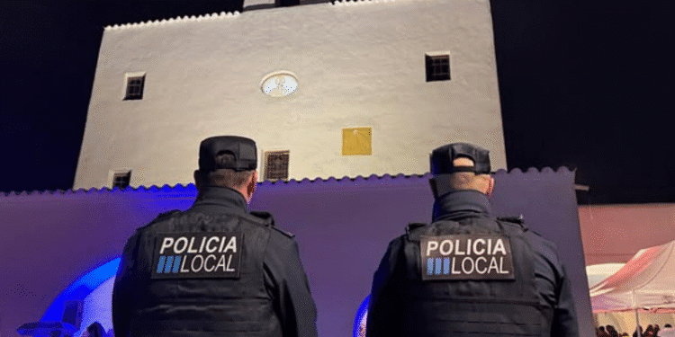 Policía Local Sant Josep, en una imagen de archivo.