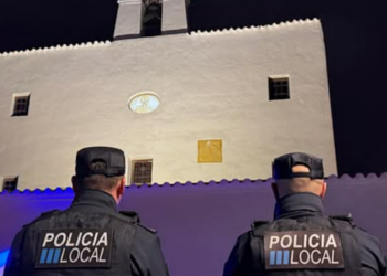 Policía Local Sant Josep, en una imagen de archivo.