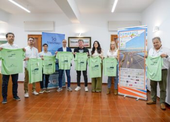 A la presentación asistieron representantes del Consell de Formentera, Trasmapi, Autoritat Portuària de Balears y CaixaBank. Foto: Consell de Formentera