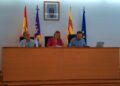 Imagen de archivo de un pleno municipal en Sant Joan.