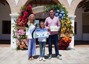 Claudia Cuesta Guasch, estudiante del CEIP Sant Ciríac de Santa Eulària des Riu. Foto: Ayto Santa Eulària