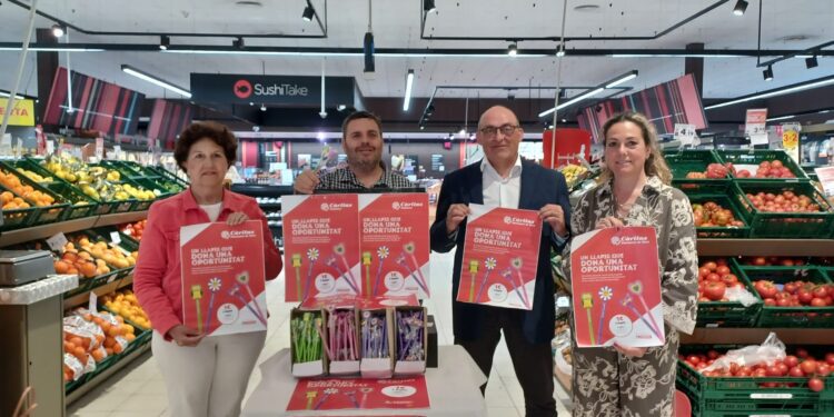 Un momento de la presentación, esta mañana.