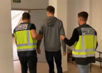 Imagen del detenido