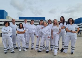 Equipo de la Unidad de Hospitalización a Domicilio de ASEF.