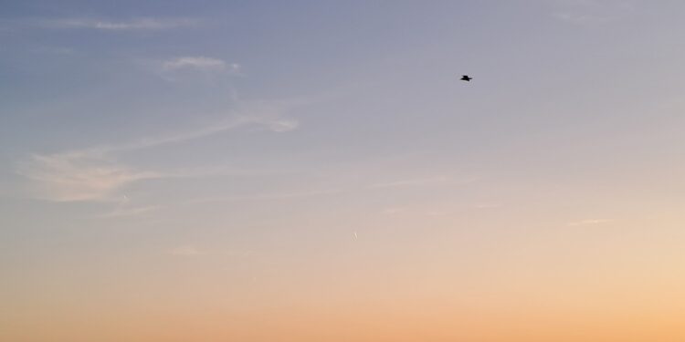 Imagen de archivo de una puesta de sol en Ibiza.