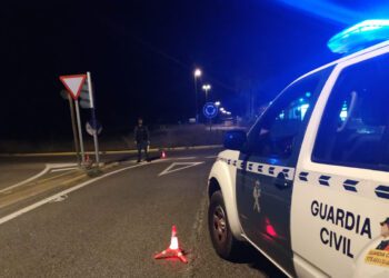 Imagen de archivo de un control de la Guardia Civil.