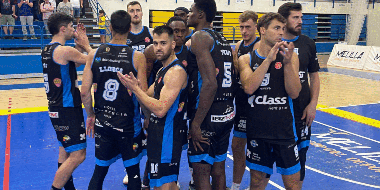 Imagen del encuentro disputado hoy. Foto: Bàsquet Sant Antoni