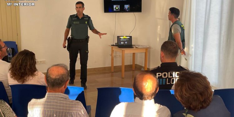 En la imagen, un momento de la charla