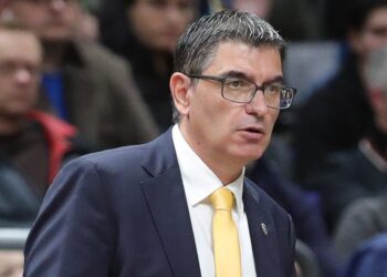 Josep Maria Berrocal. Imagen EuroLeague: ALBA Berlin gegen Maccabi Tel Aviv B.C.