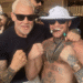 Wayne Lineker y Conor McGregor en O Beach de Sant Antoni en una imagen de sus redes sociales.