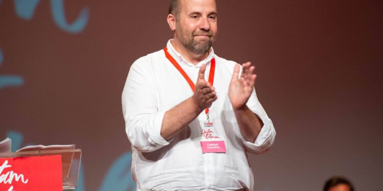 Vicent Roselló, durante un acto del Partido Socialista de Ibiza.
