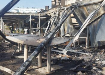 Así han quedado los restaurantes afectados por las llamas. Son Sa Sal, s'Espardell y un nuevo restaurante que preparaban para abrir unos jóvenes irlandeses. Fotos Noudiari.es