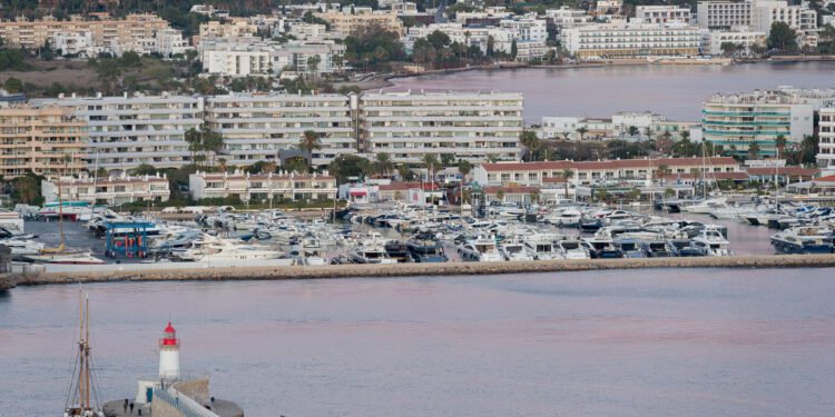 Imagen del puerto deportivo de Botafoc. Foto: Autoridad Portuaria