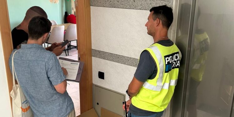 Imagen de una de las viviendas inspeccionadas.