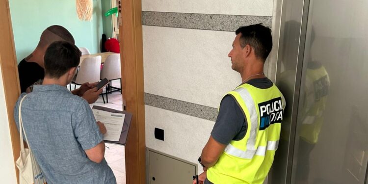 Imagen de una de las viviendas inspeccionadas.