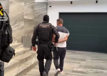 Imagen de archivo de una detención de la Guardia Civil