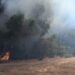 Imagen del incendio subida a redes sociales por el Ibanat