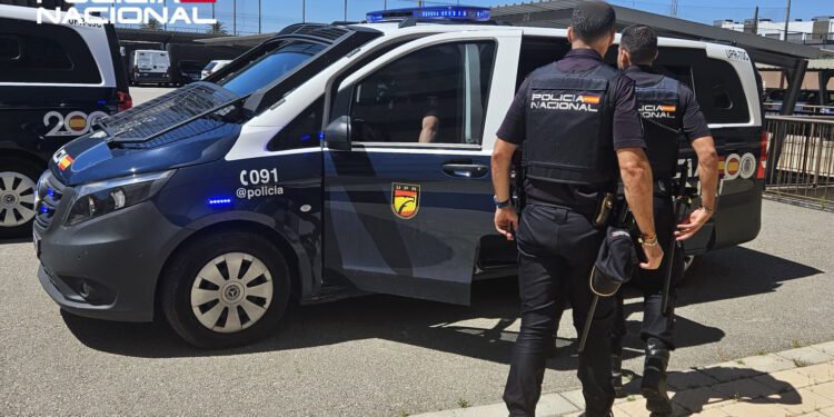 Una imagen de la Policía Nacional en Ibiza.