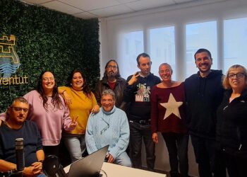 Equipo de 'Lokeando', el nuevo podcast de la familia de Apfem.