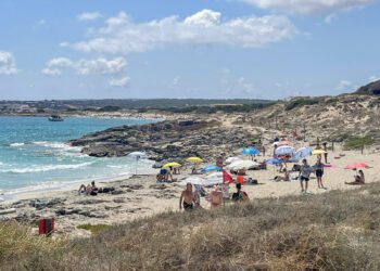 Playa de sa Roqueta, en Formentera.
