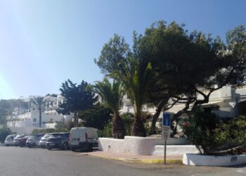 Imagen de uno de los bloques en los que se han detectado posibles apartamentos de alquiler turístico ilegal
