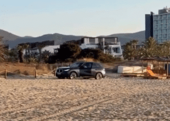 Imagen extraída del vídeo subido a la cuenta de Instagram Exponiendo Ibiza.