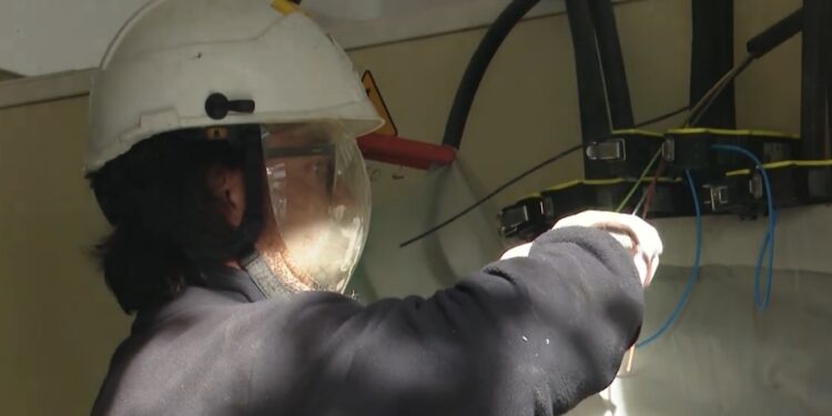 Instalación de Endesa en Ibiza.