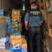 Un almacén inspeccionado en la operación Bubu. Guardia Civil