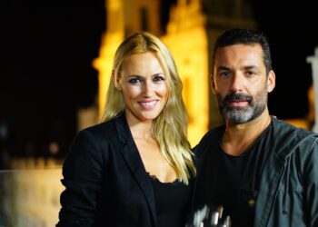 Carolina Cerezuela y Jaime Anglada, en un concierto juntos en Málaga. Flickr
