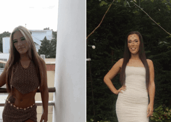 A la izquierda de la imagen, Lauren Holmes, de 27 años y madre de dos hijos y a la derecha Ebony Cordingley, de 26 años y madre de tres hijos, en unas imágenes difundidas en redes sociales. Facebook The West Yorkshire News Telegraph