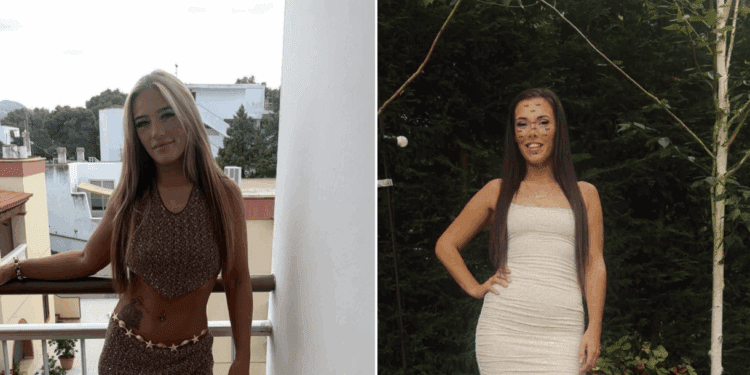 A la izquierda de la imagen, Lauren Holmes, de 27 años y madre de dos hijos y a la derecha Ebony Cordingley, de 26 años y madre de tres hijos, en unas imágenes difundidas en redes sociales. Facebook The West Yorkshire News Telegraph