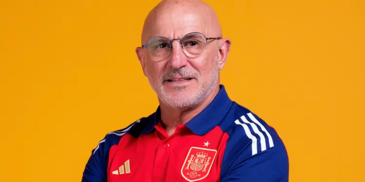 Luis de la Fuente. Foto: UEFA