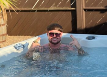 Jack Kay, conocido como Ibiza Final Boss, en una imagen reciente de sus redes sociales.