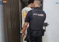 Imagen de un detenido facilitada por la Policía Nacional de Ibiza.