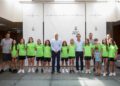 Recepción institucional al CD Puig d’en Valls, el único equipo de fútbol 11 femenino de Ibiza